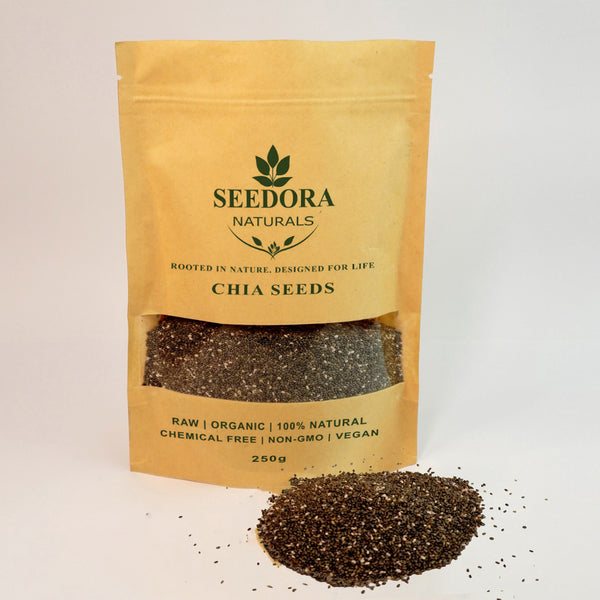 Seedora Organic Chia Seeds – 250g