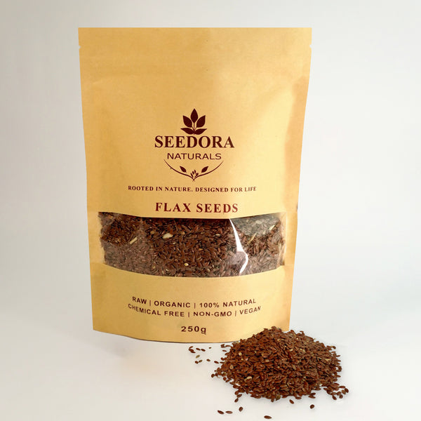 Seedora Golden Flax Seeds – 250g